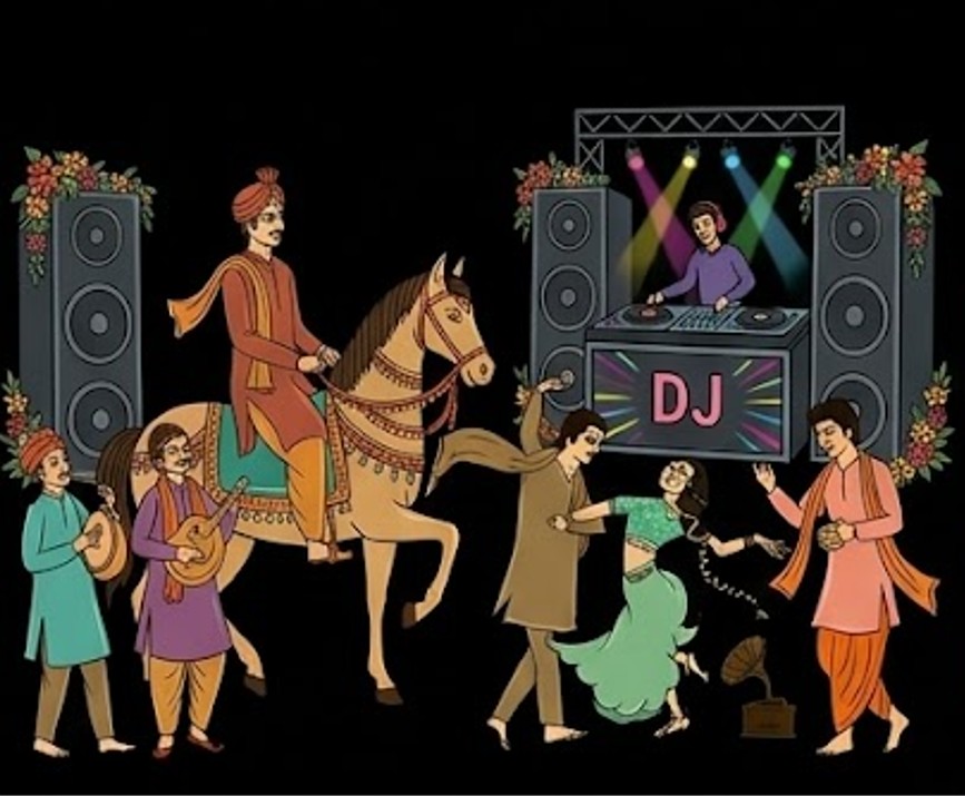 Baarat celebration